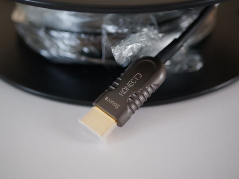 KONECTD Active Fibre Optic 18Gbps HDMI cables